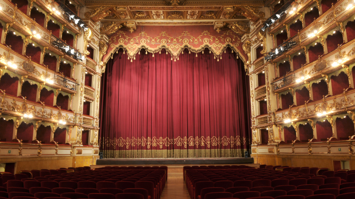 SPETTACOLI BRESCIA TEATRO GRANDE IMMAGINI TEATRO GRANDE SALA PALCO SIPARIO 10/01/2011 REPORTER FAVRETTO